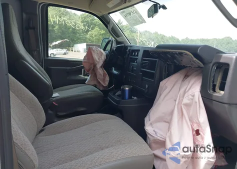 2023 GMC Savana Cargo Rwd 3500 Extended Wheelbase Work Van из США, поврежденный, VIN 1GTZ7HFP0P1120200